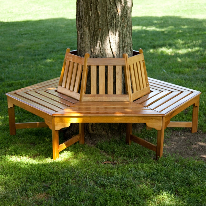 Wood Outdoor Bench
