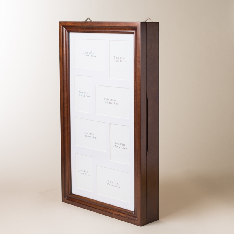 Wood Wall Mounted Jewelry Box + Drawers