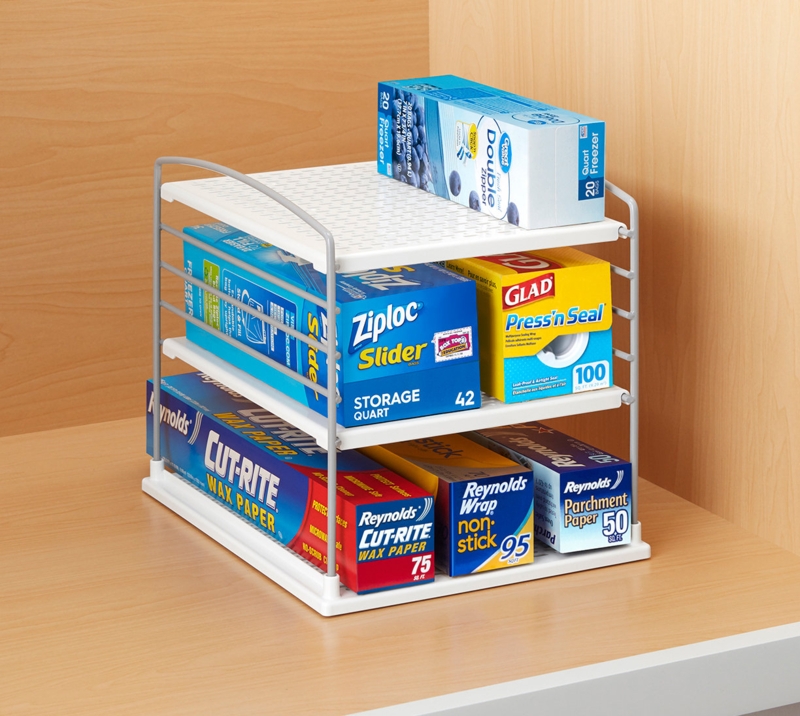 YouCopia UpSpace Box Organizer for Foil Wrap and Kitchen Cabinet Storage