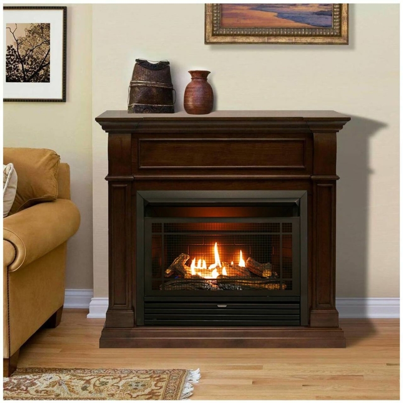 Zellmer 44'' W Ventless Fireplace