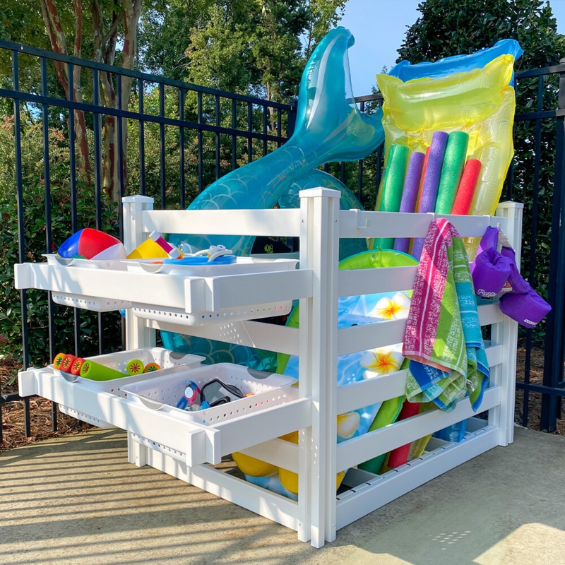 Zippity Outdoor Products Poolside Storage Organizer