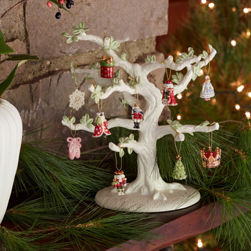 11 Piece the Nutcracker Holiday Shaped Ornament and Tree Set (Set of 11)