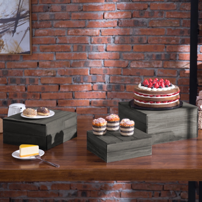12.8'' Solid Wood Baker's Rack