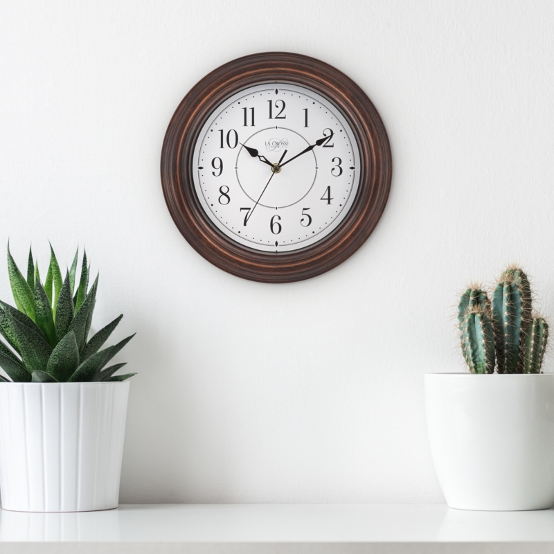 12" Silent Quartz Wall Clock