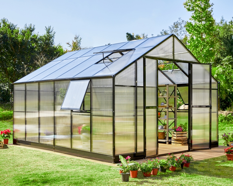 13.5" W x 12" D Hobby Greenhouse