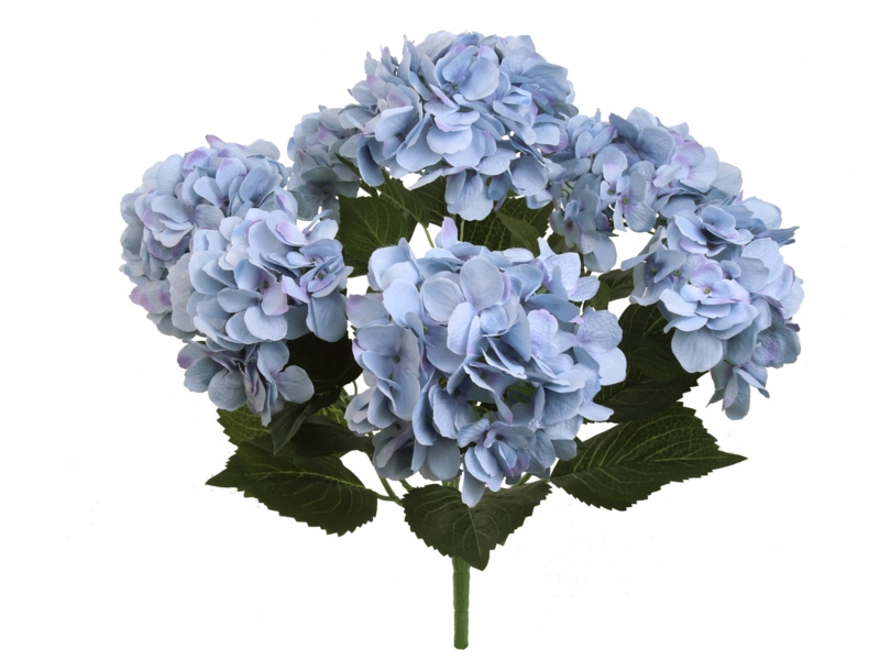 20" Hydrangea Bush x 7 Flowers