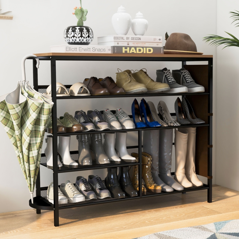 21 Pair Shoe Rack