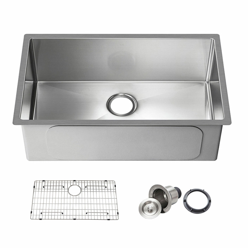 23'' L Undermount Single Bowl Stainless Steel Kitchen Sink