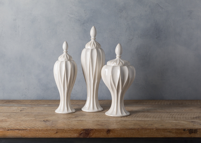 3 Piece Storage Jar Set