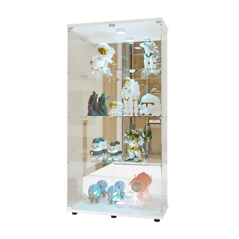 31.7'' W Wood Display Case