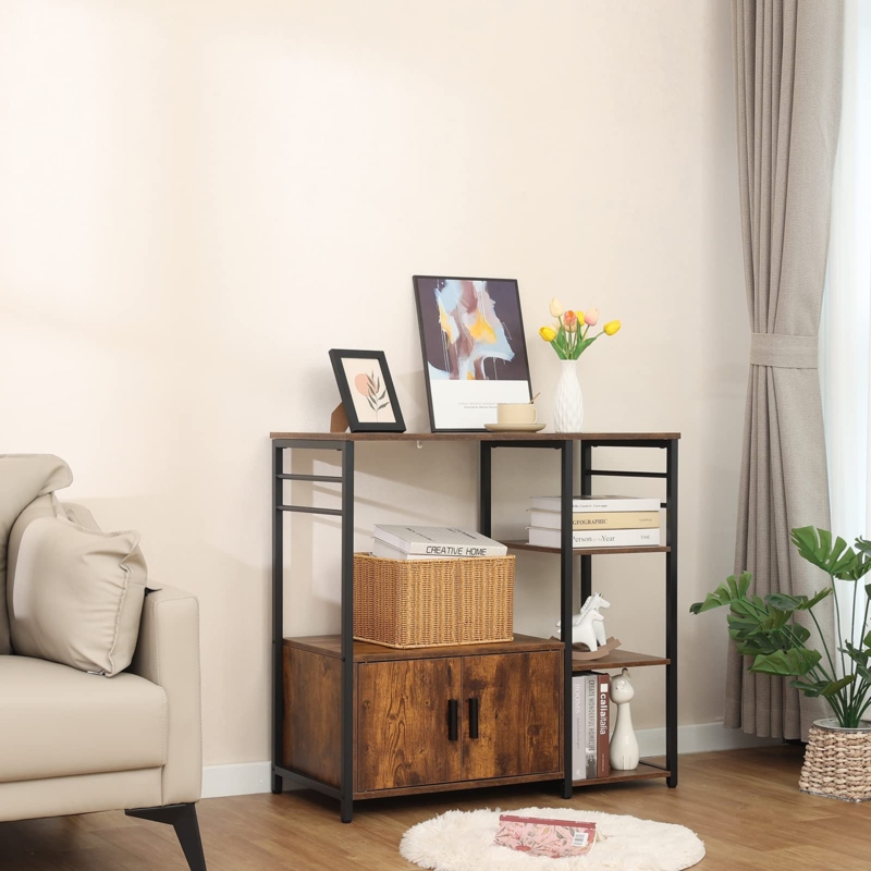 35.4'' Wood Standard Baker's Rack with Microwave Compatibility