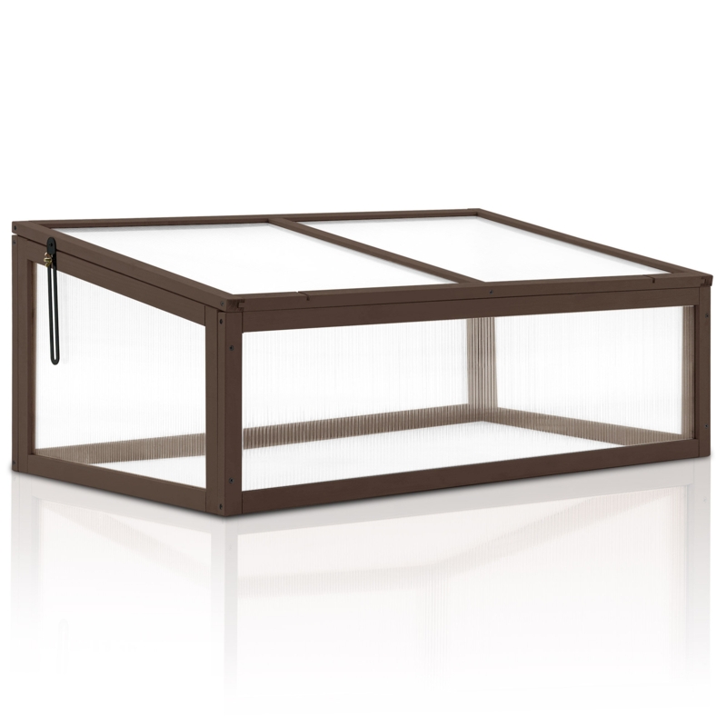 39.4" W x 23.3" D Greenhouse Cold Frame
