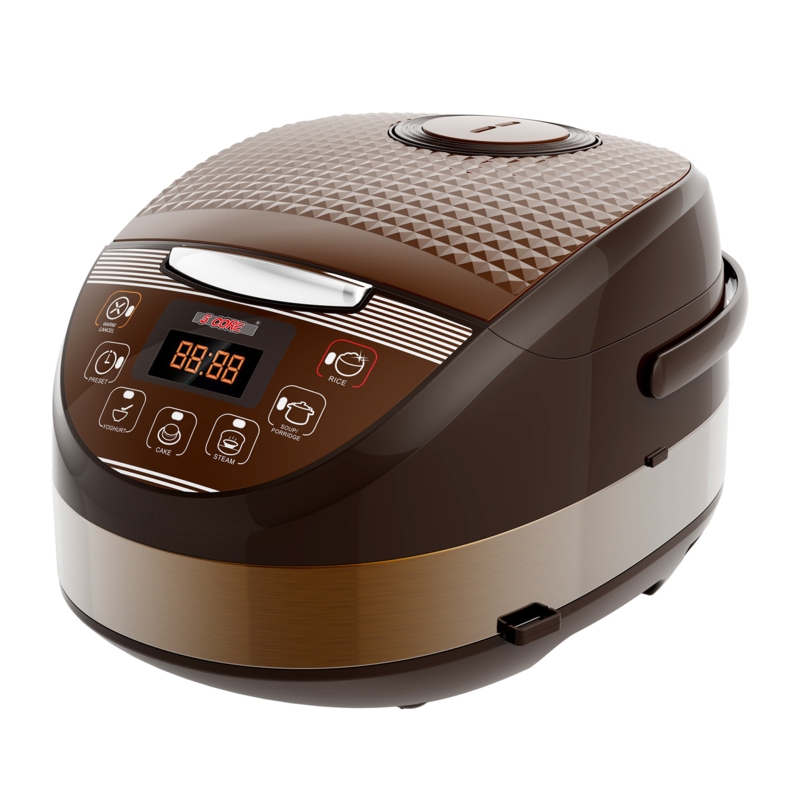 5 Core Asian Rice Cooker Electric Large Rice Maker with 15 Preset Large Touch Screen RC 0502