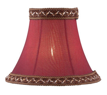 5'' H Fabric Bell Candelabra Shade