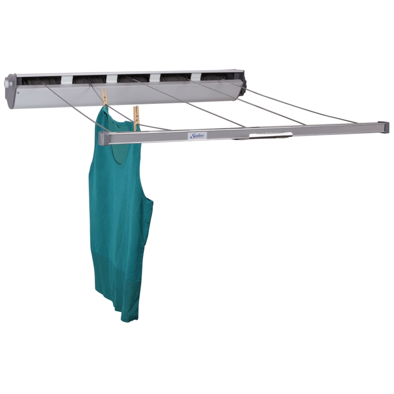 5 Line Aluminum Indoor/Outdoor Retractable Clothesline