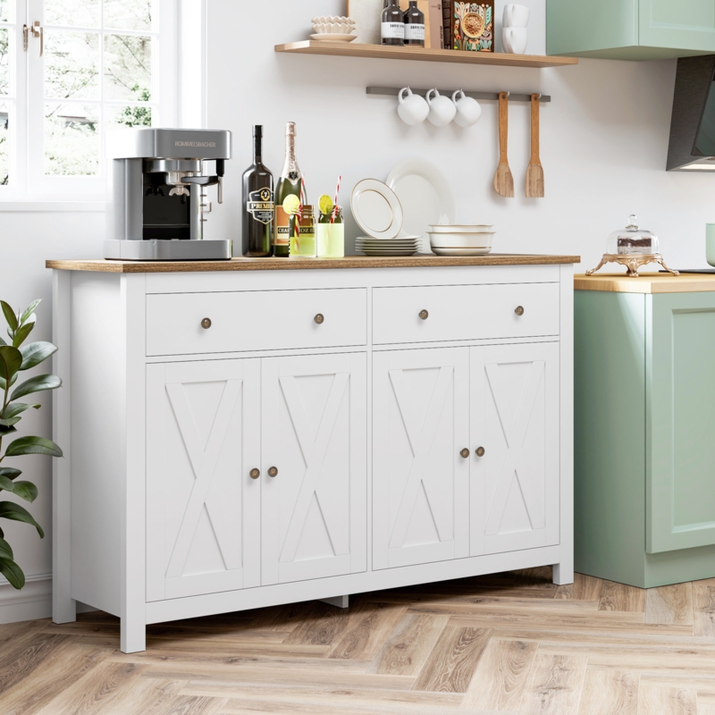 55.1'' Wide 2 Drawer Sideboard