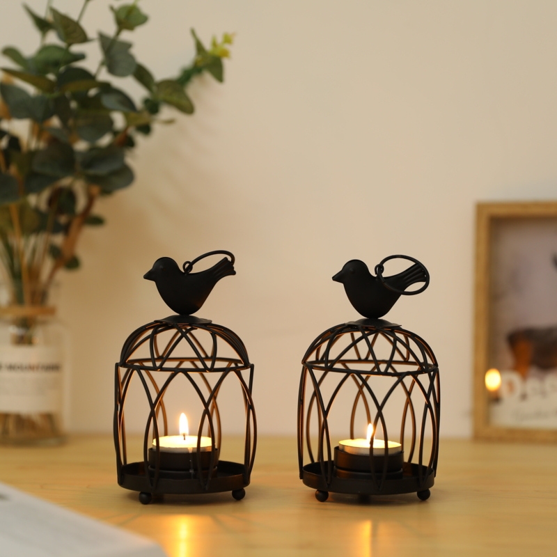 6'' H Metal Tabletop Tealight Holder