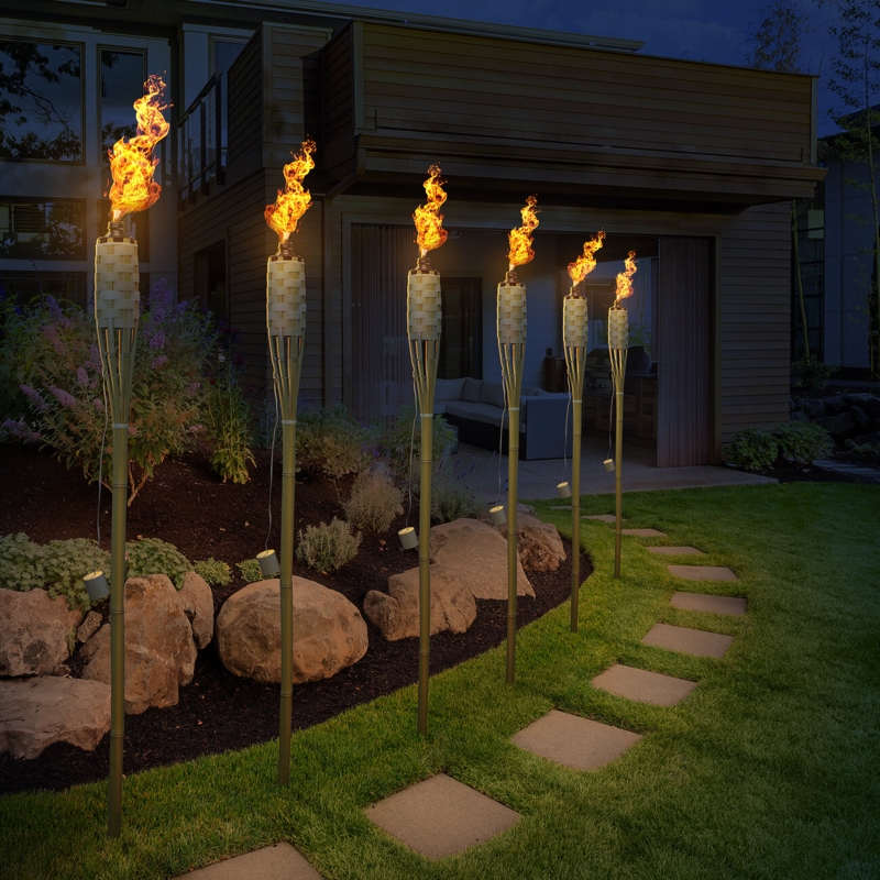 Electric Tiki Torches