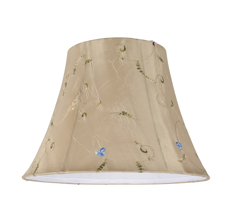 9.5'' H Faux Silk Fabric Bell Lamp Shade