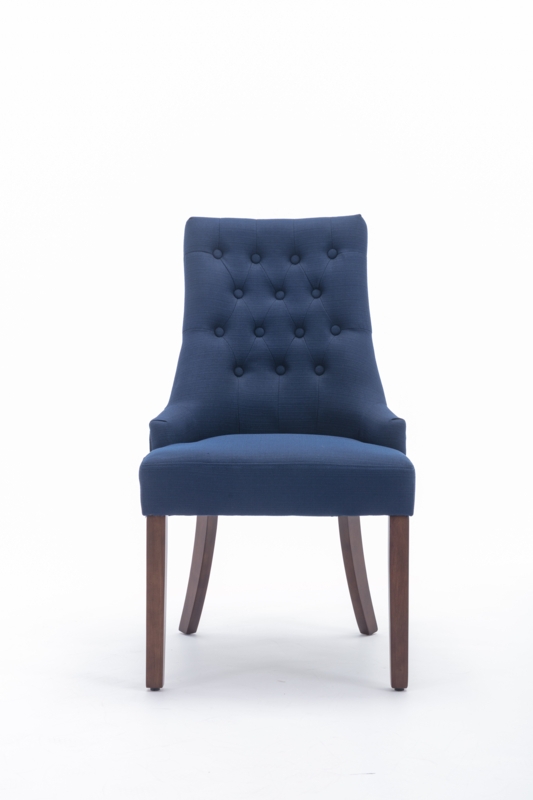 Aalbert Tufted Wing Back Dining Chairs (Set of 2)