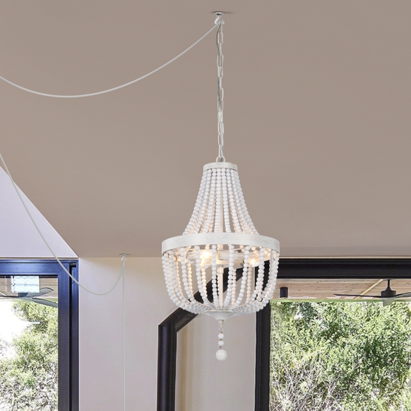 Adolfo 3 - Light Dimmable Empire Chandelier