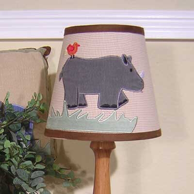 Akins 8'' H Cotton Empire Lamp Shade
