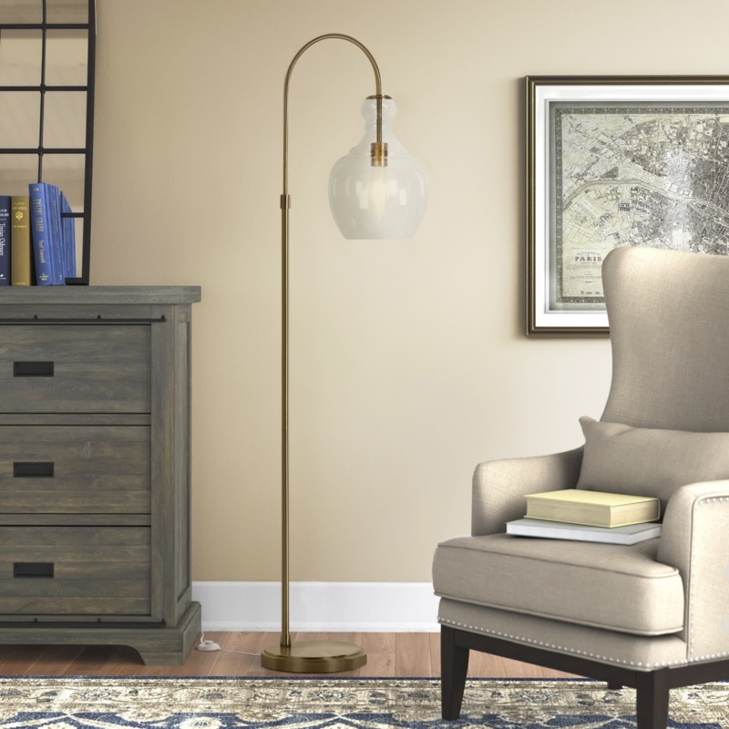 Alden 70'' Arched Floor Lamp