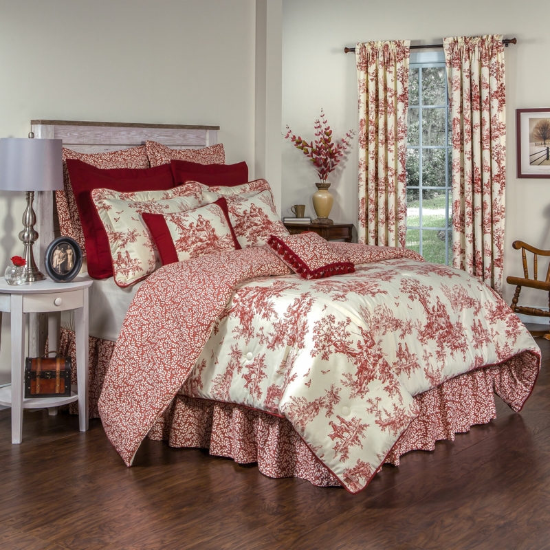 Alshain Traditional Cotton Toile Comforter Set