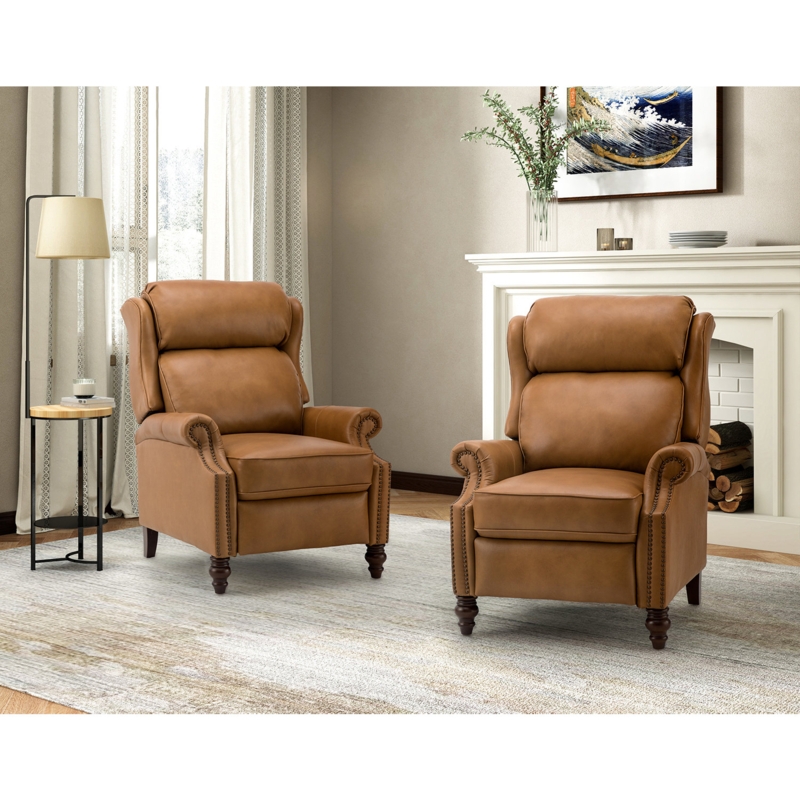 Ambrosane Leather Recliner (Set of 2)
