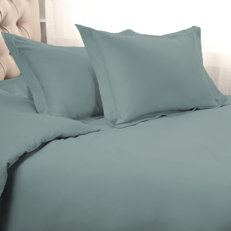 Amherst 100% Egyptian-Quality Cotton Solid Duvet Cover Set