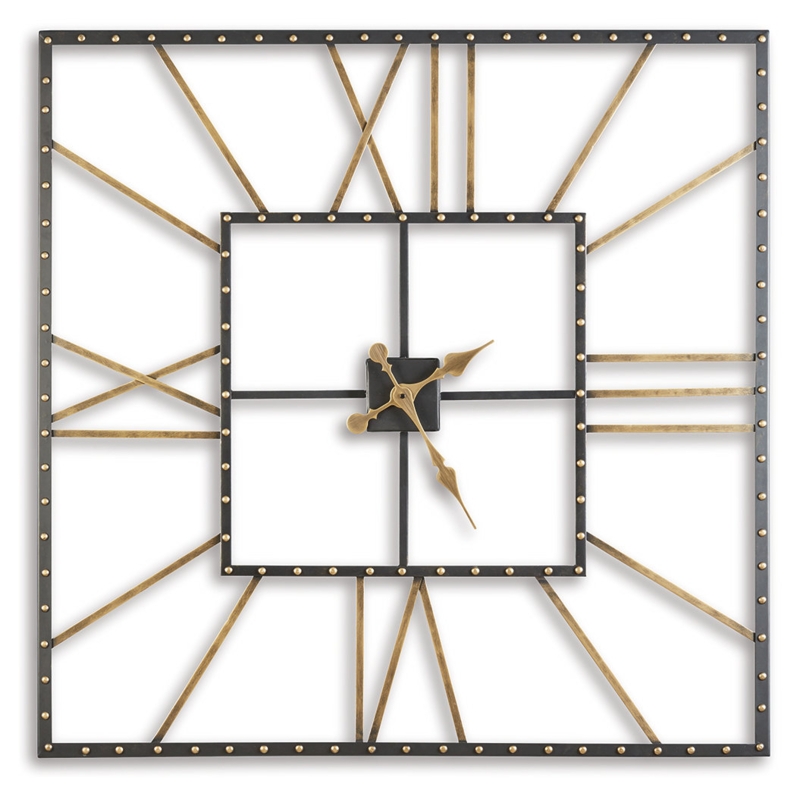 Anaistacia Metal Wall Clock
