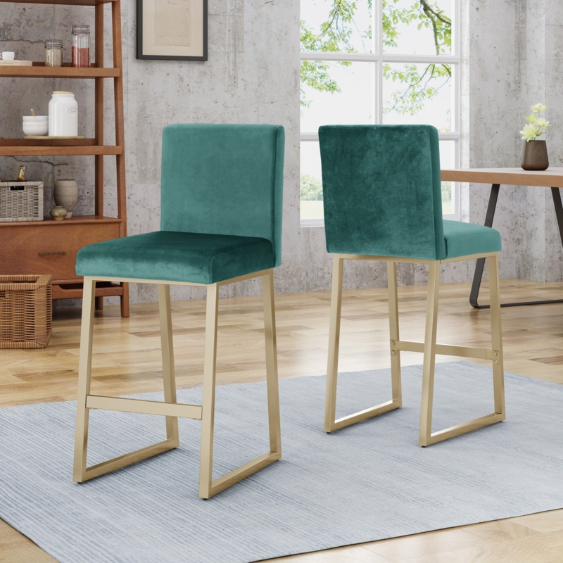 Annastassia 26.75'' Counter Stool (Set of 2)