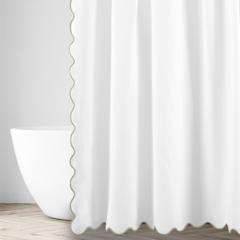Antalya Cotton Shower Curtain