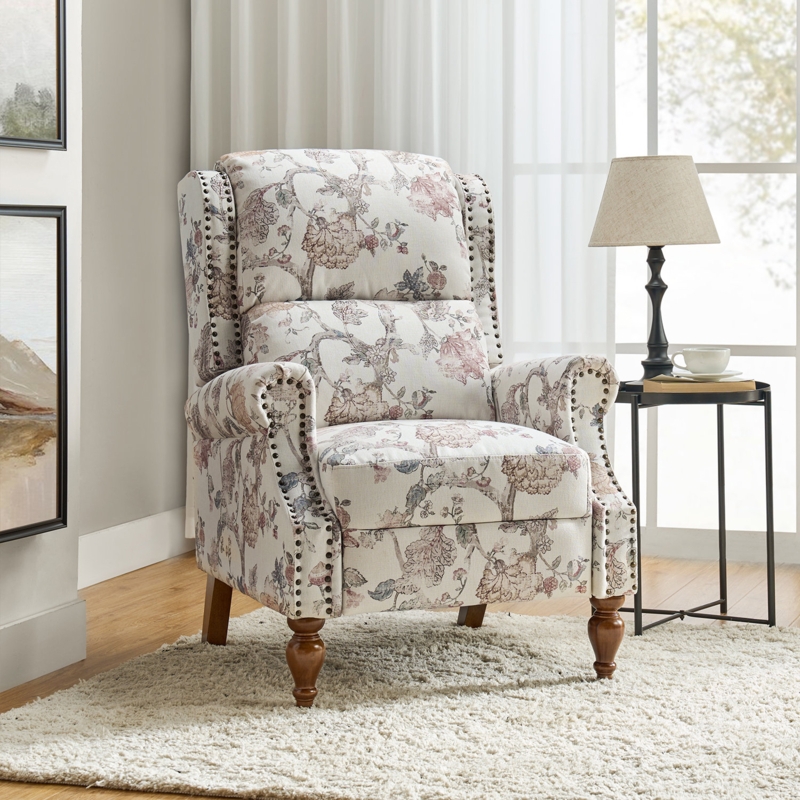 Ariany Manual Recliner with Nailheads