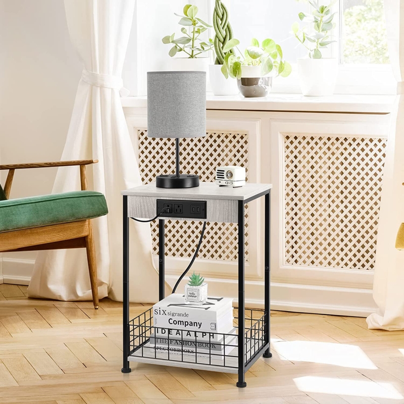Arkita Metal Nightstand