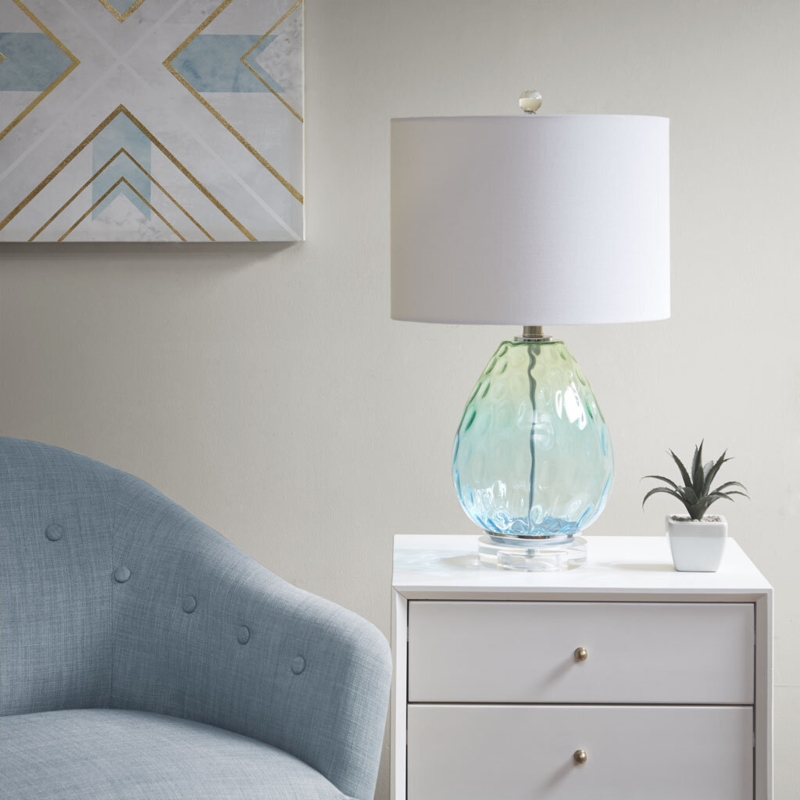 Arlean Glass Ombre Table Lamp