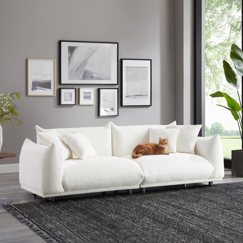 Arnya 88.9" Minimore Modern Style Sofa
