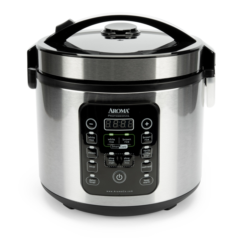 Aroma 20 Cup Cool Touch Smart Carb Rice Cooker