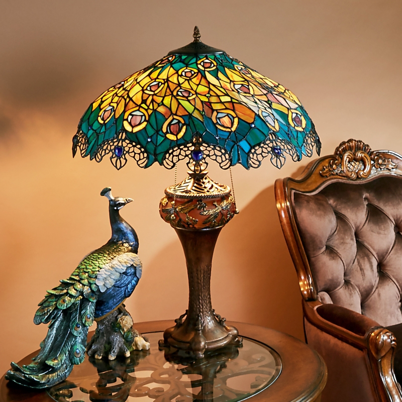 Peacock Lamps