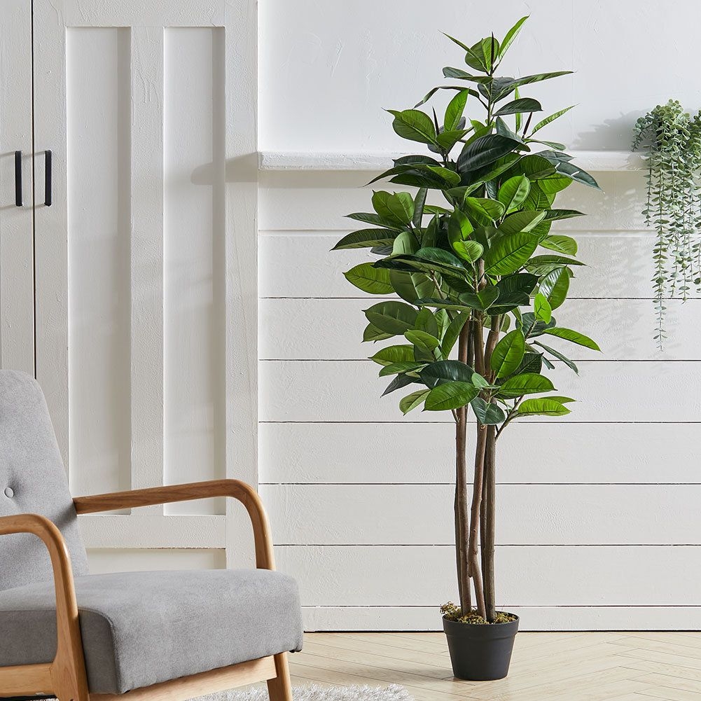 Artificial Ficus Tree in Pot