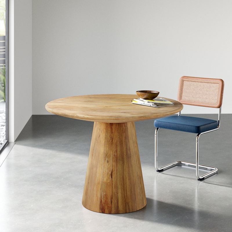 Aryhanna Round Solid Wood Dining Table