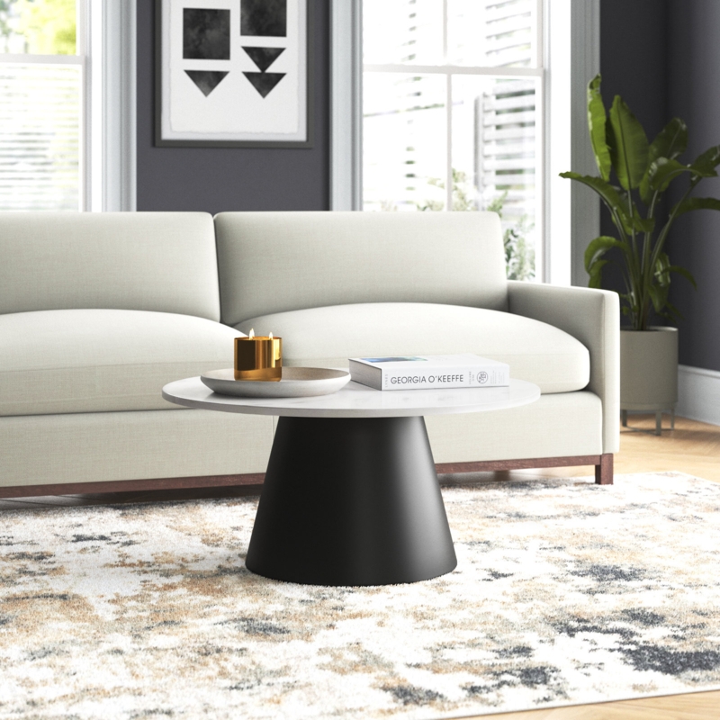 Atonal Pedestal Coffee Table