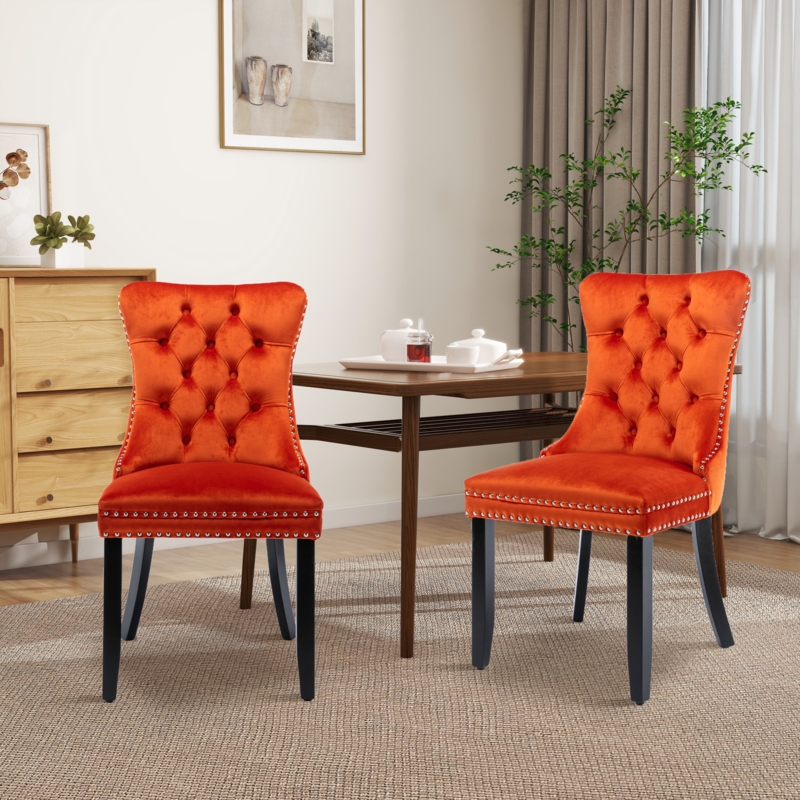 Aymie Tufted Parsons Chair