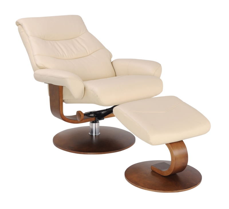Azmeena Swivel Recliner with Ottoman