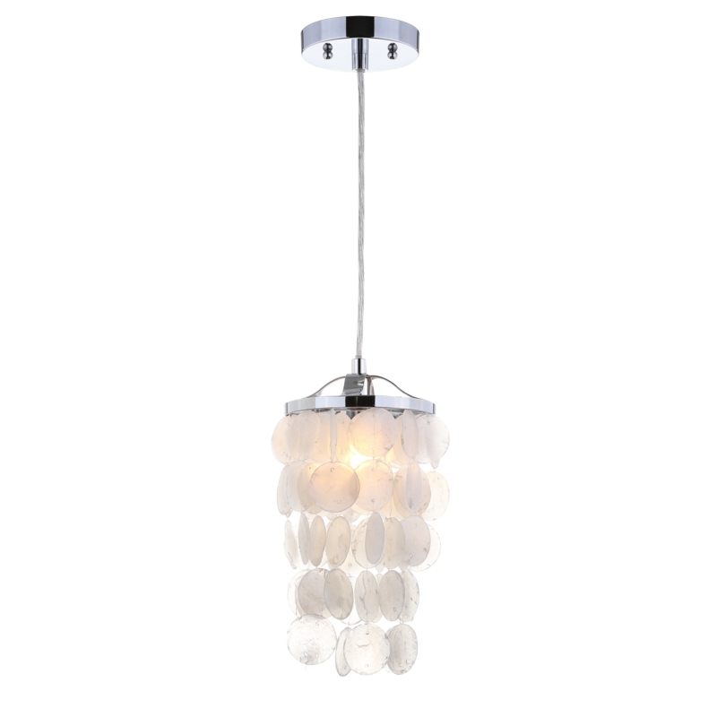 Bailie 1 - Light Chrome Unique/Statement Pendant