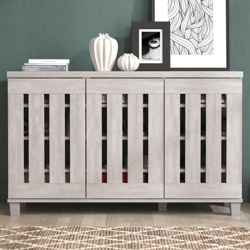Baron 16 Pair Shoe Storage Cabinet