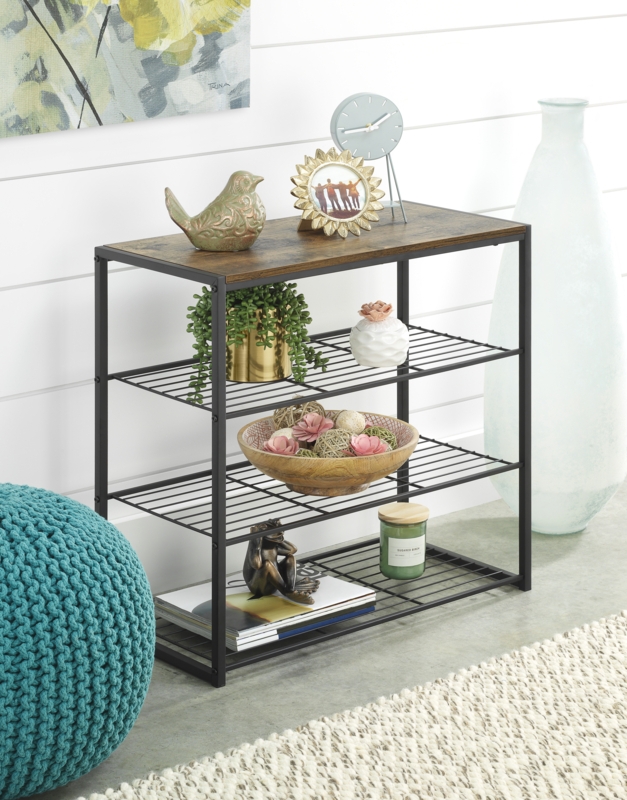 Batterton 24.8'' W Steel Shelving Unit