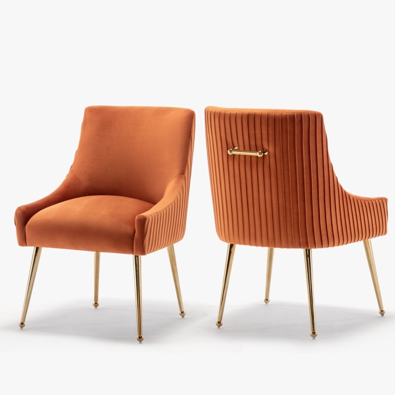 Baudel Tufted Velvet Upholstered Side Chair