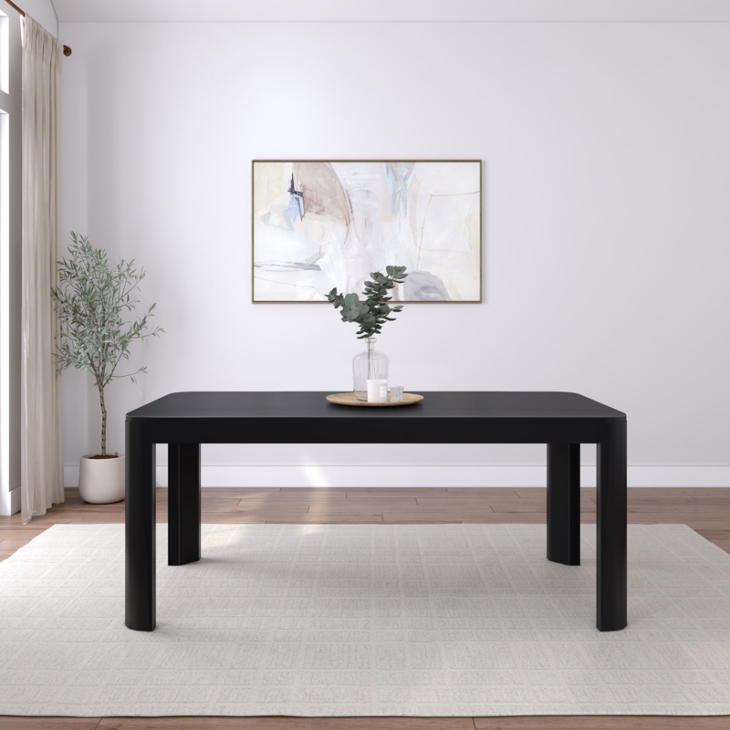 Bergeman 72" Solid Wood Dining Table