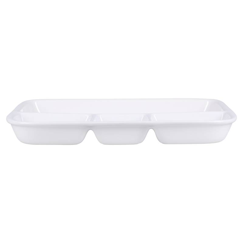 BIA Cordon Bleu 12" Porcelain " Divided "TV Dinner" Plate